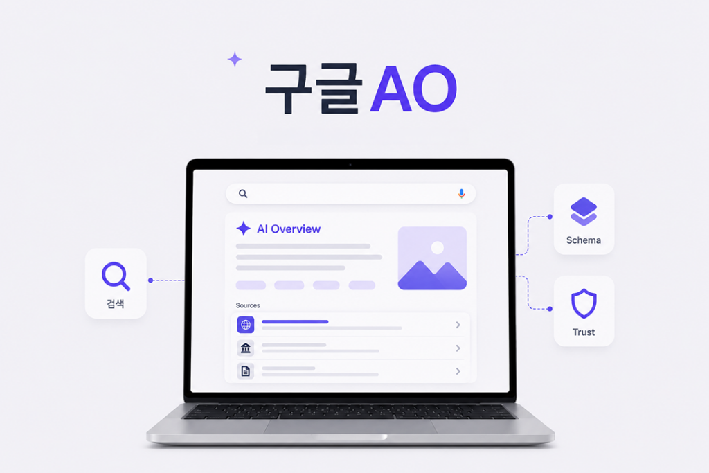구글 AO 인용 확률 높이는 콘텐츠 조건 마케터 가이드 원플랜마케팅