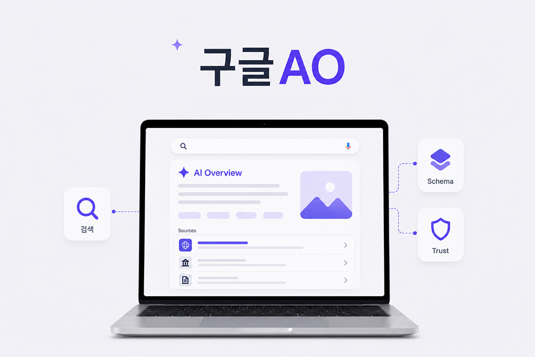 구글 AO 인용 확률 높이는 콘텐츠 조건 마케터 가이드 원플랜마케팅