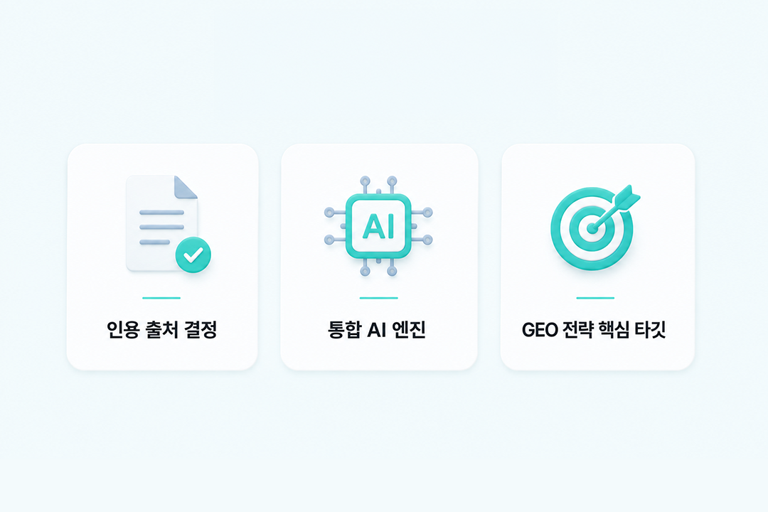 Gemini란 마케터 중요성 AI 검색 최적화 인포그래픽 원플랜마케팅