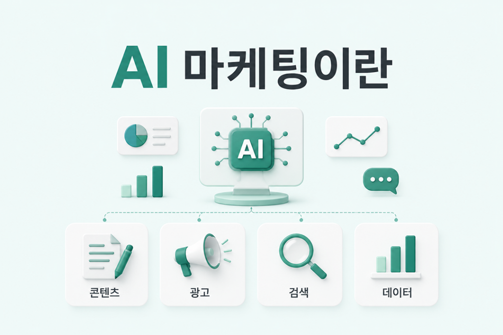AI 마케팅이란 개념 정의 초보 마케터 가이드 원플랜마케팅
