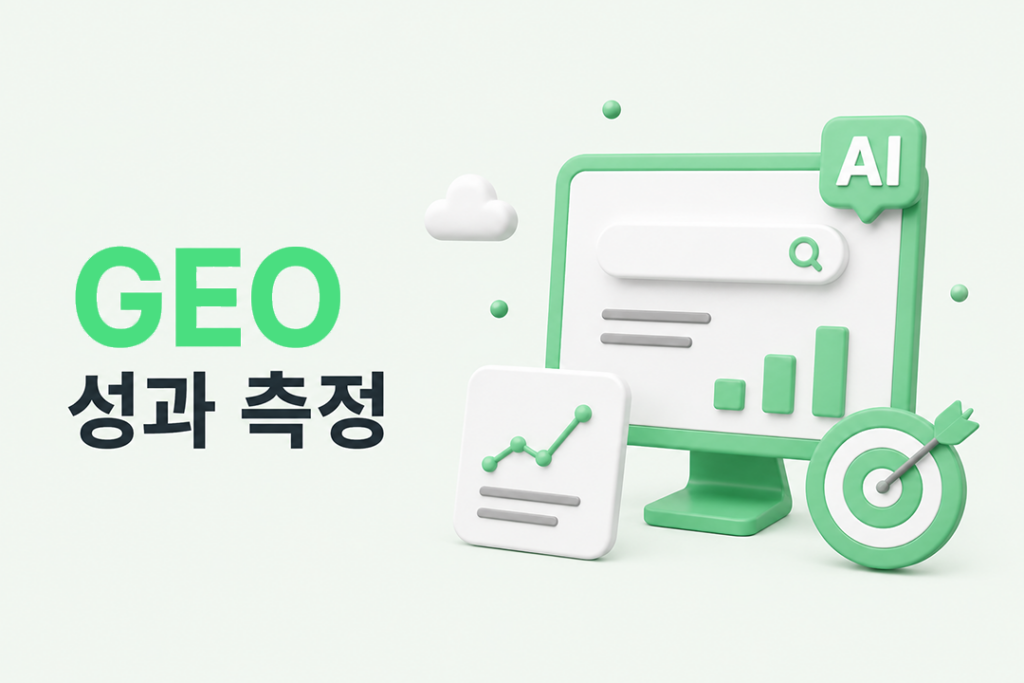 GEO 성과 측정 AI 검색 인용 데이터 분석 가이드 원플랜마케팅